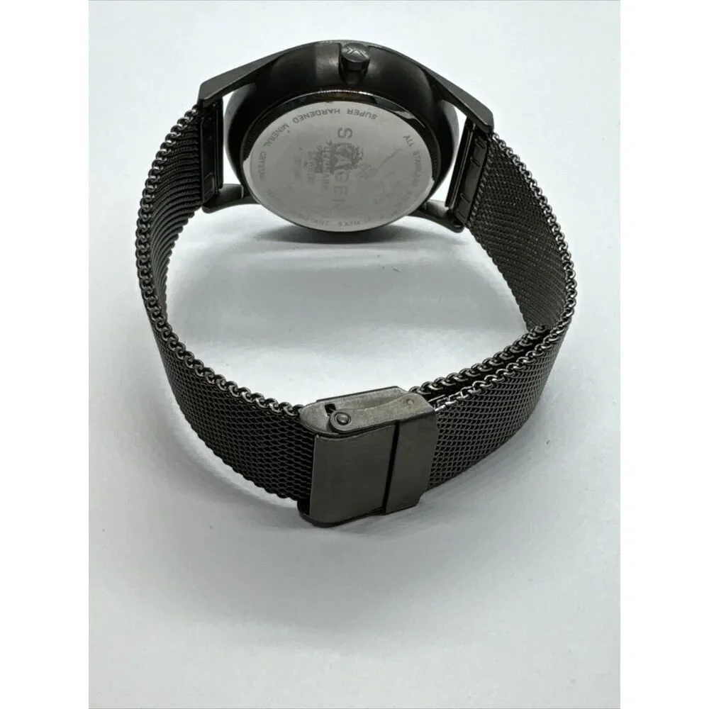 Skagen Holst Multifunction SKW6180 Women's Charcoal Steel Mesh Watch JNA938